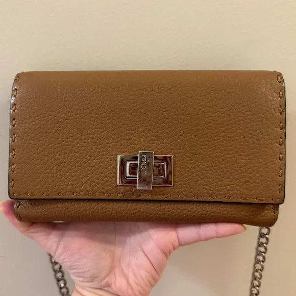 *Beautiful* Fendi - Selleria Peekaboo Long Wallet - Picture 1 of 13